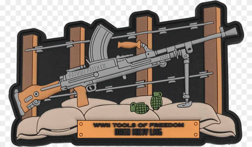 Transparent Lmg, Gun, Machine Gun, Weapon, Firearm Png Image