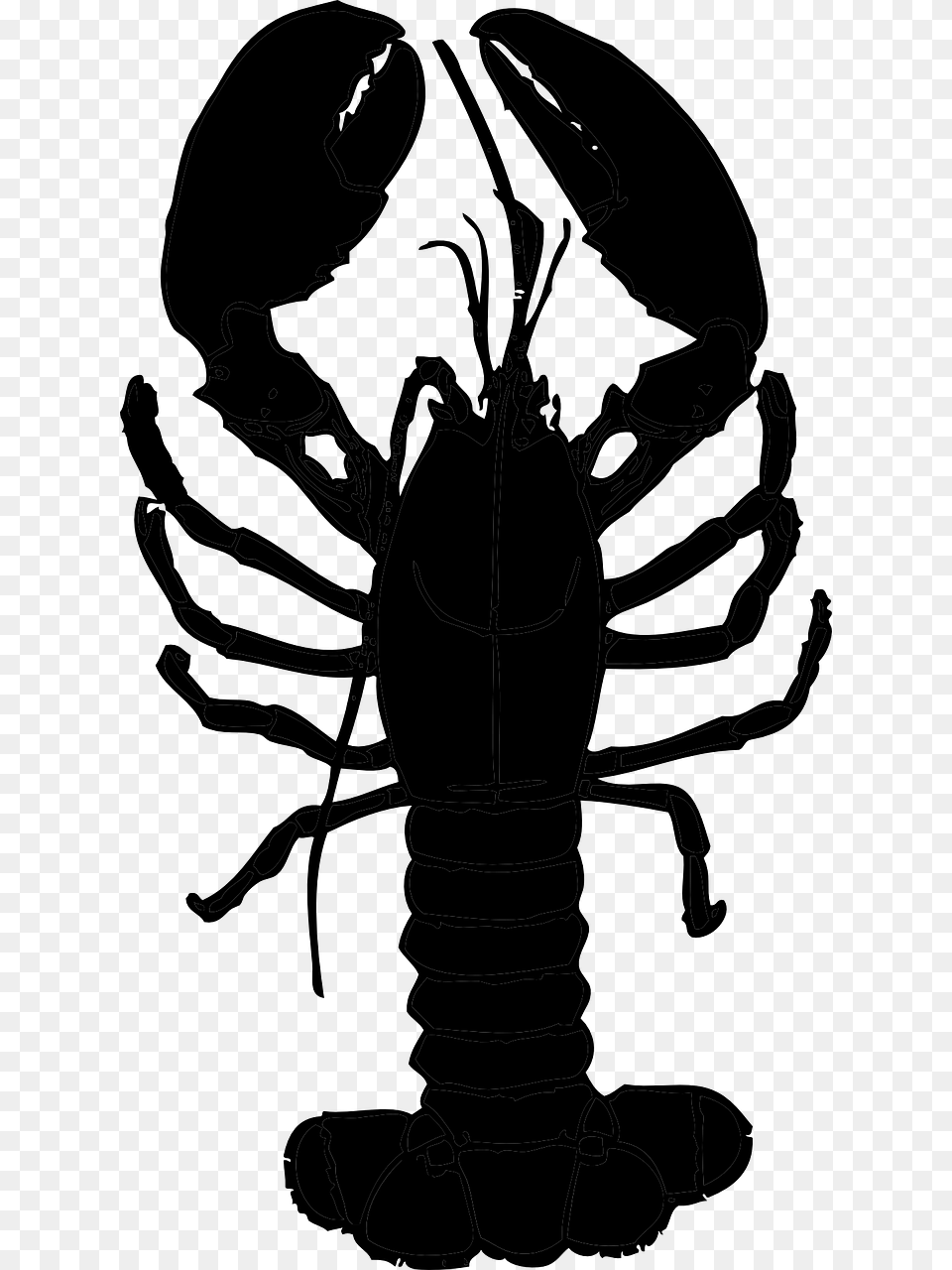 Lobster Lobster Clipart, Gray Free Transparent Png