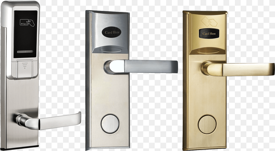 Transparent Lock Hotel Door Lock, Handle Free Png Download