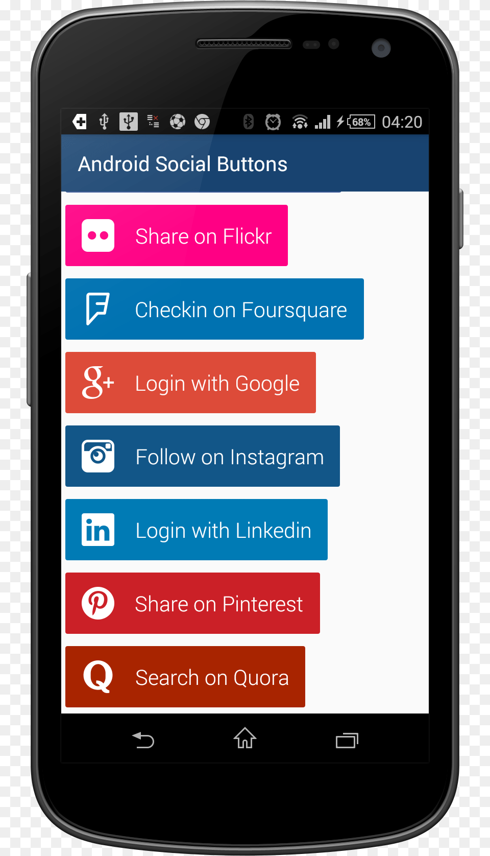 Transparent Login Buttons Android Social Login Buttons, Electronics, Mobile Phone, Phone, Texting Png Image