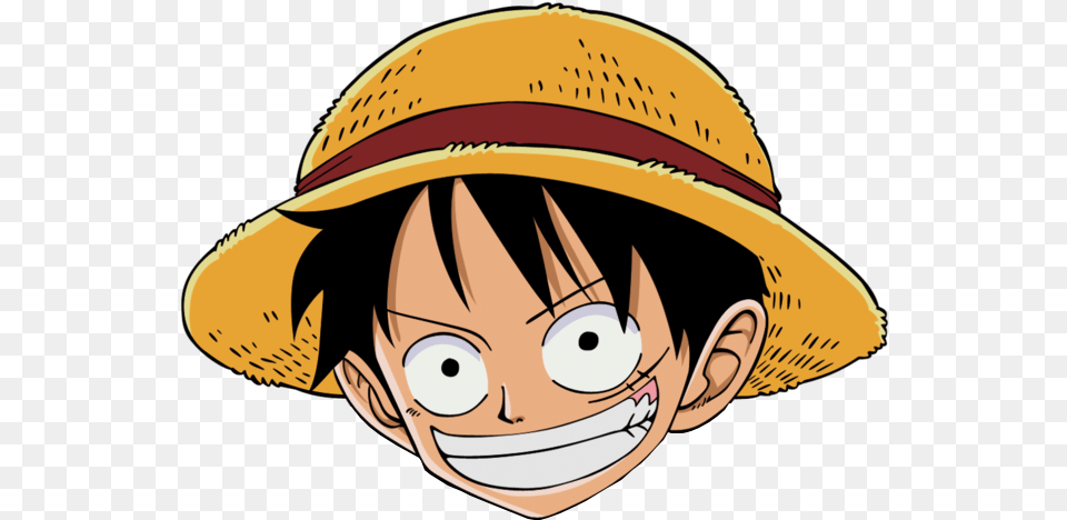 Transparent Logo One Piece, Sun Hat, Hat, Clothing, Face Png Image