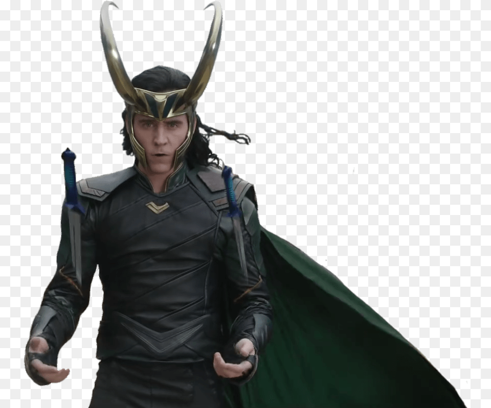 Transparent Loki, Cape, Clothing, Costume, Person Free Png Download