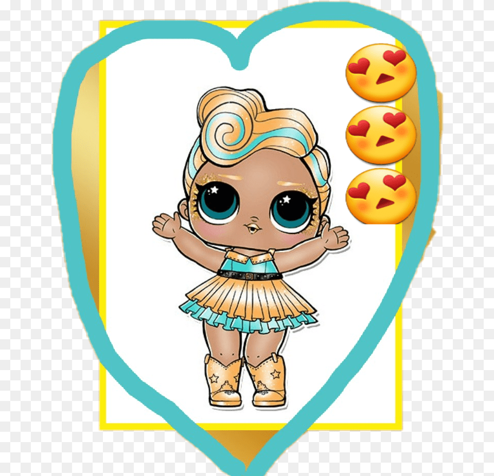 Transparent Lol Clipart Lol Surprise Doll Rare, Baby, Person, Head, Face Free Png Download