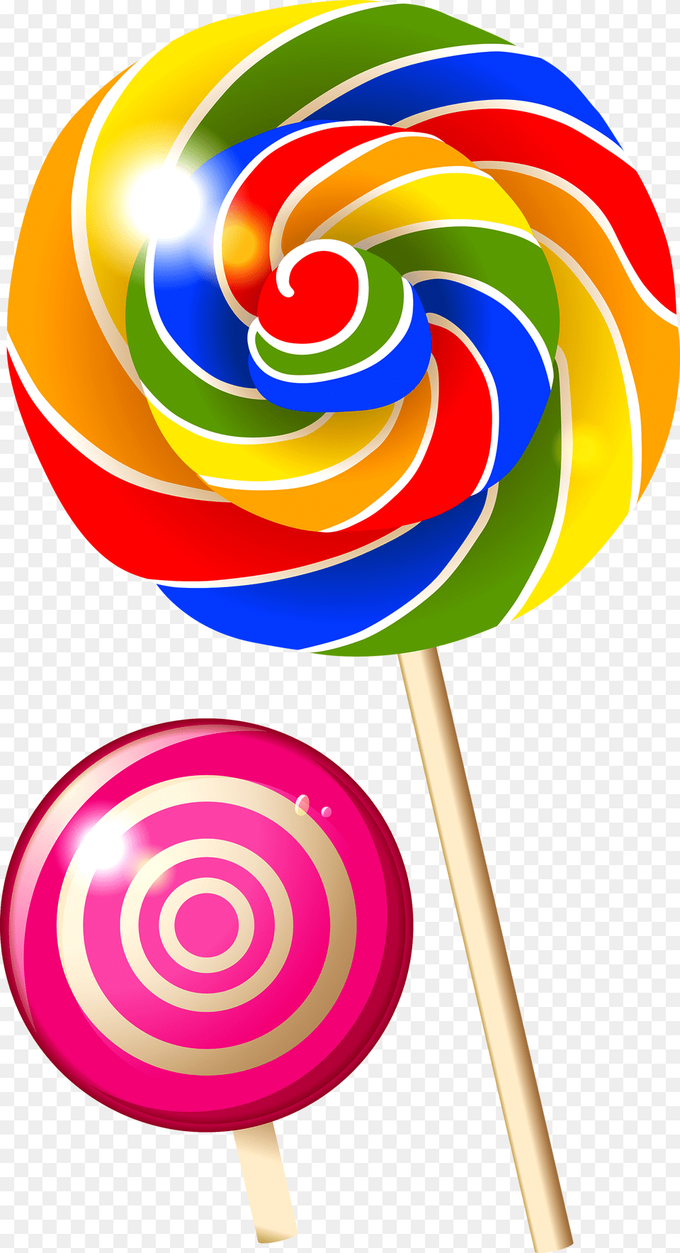Transparent Lollipop Rock Lollipop, Candy, Food, Sweets Free Png