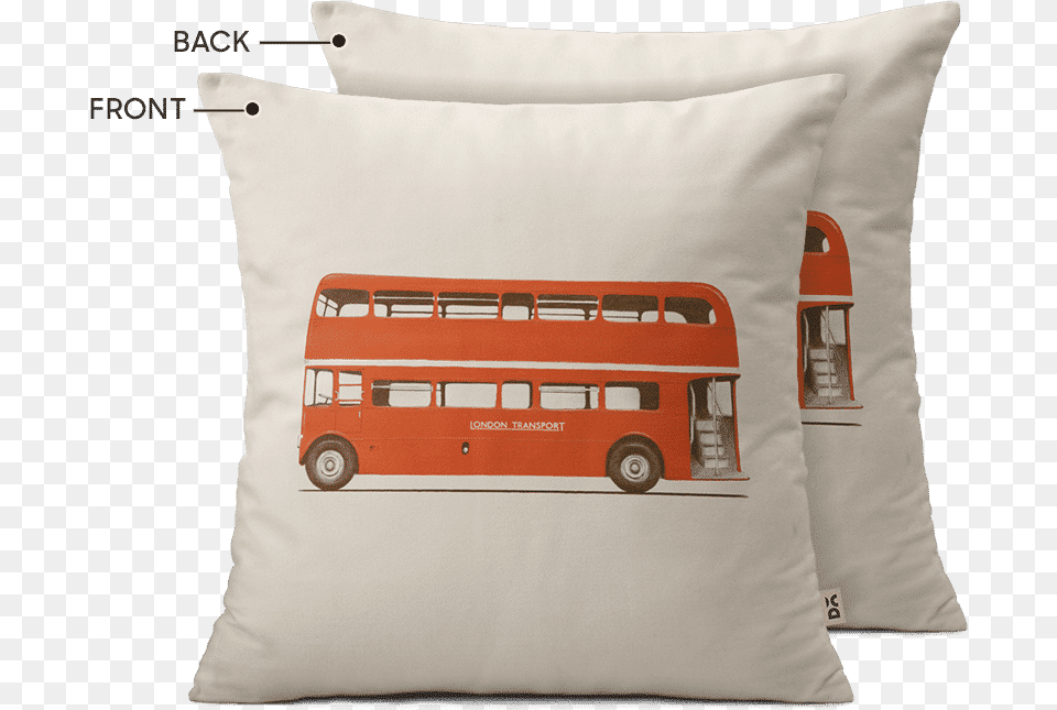 London Bus Clipart London Bus, Cushion, Home Decor, Pillow, Transportation Free Transparent Png