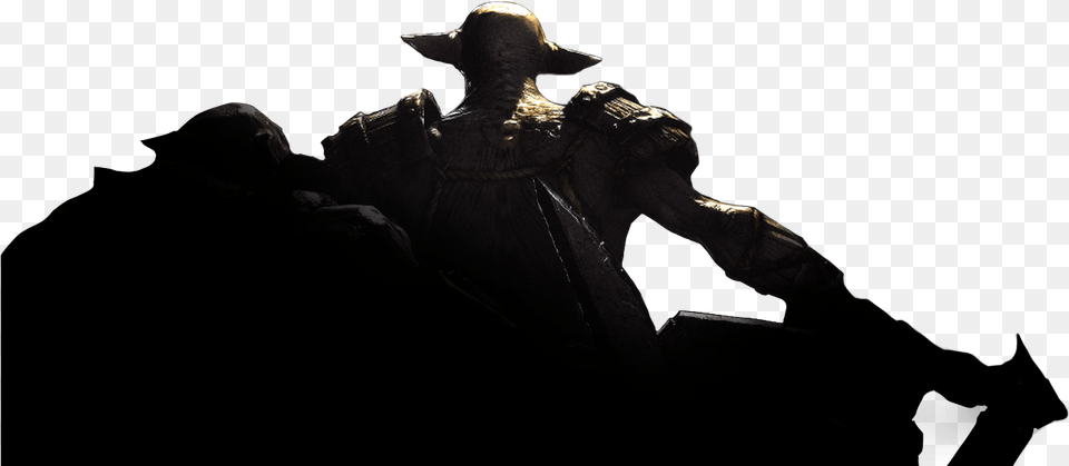 Transparent Lone Wolf Statue, Clothing, Hat, Adult, Male Png Image