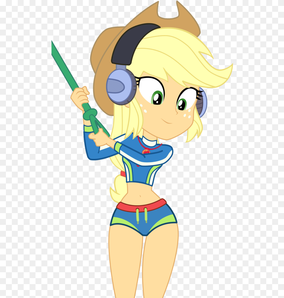 Transparent Lost And Found Clipart Mlp Applejack Equestria Girl, Baby, Book, Comics, Person Free Png Download
