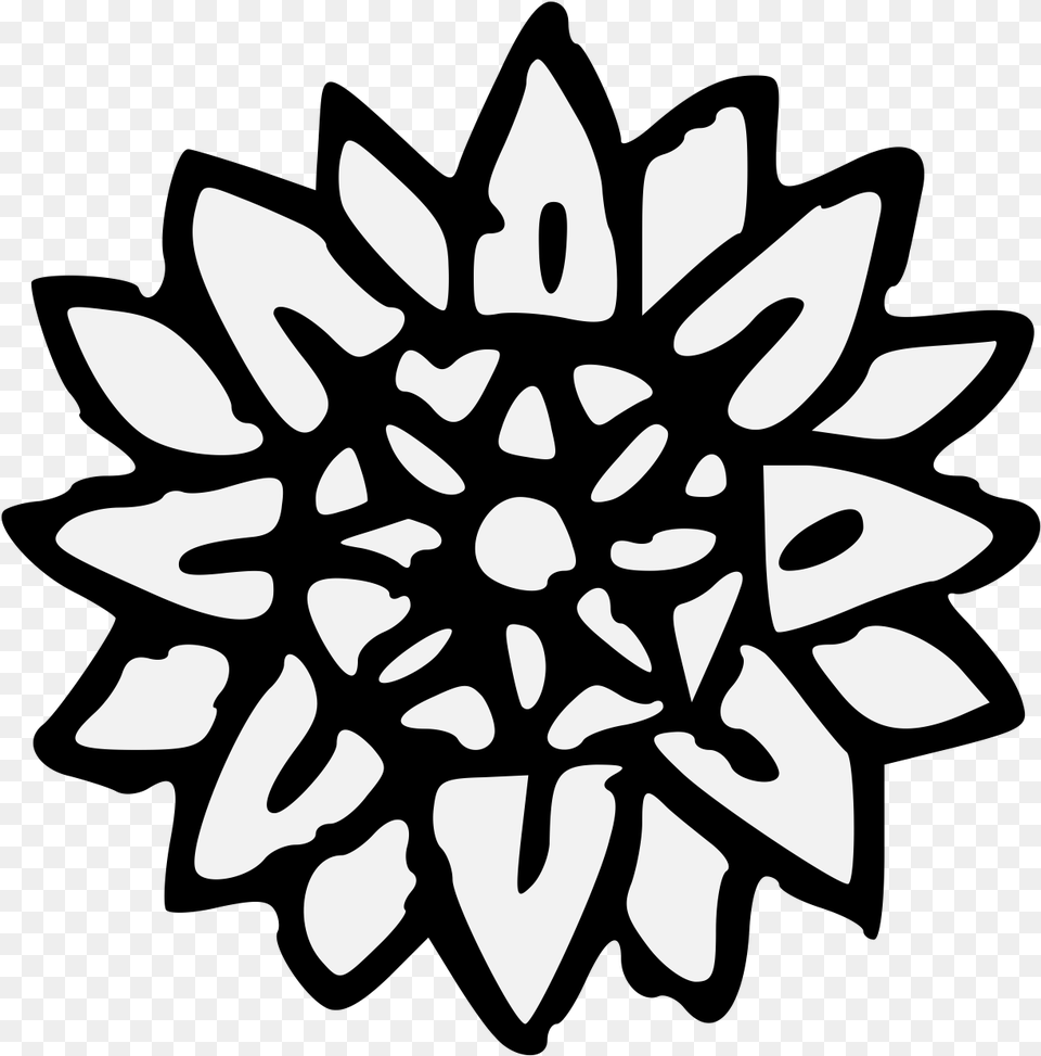 Transparent Lotus Flower Graphic Sunflower Icon, Nature, Outdoors, Stencil, Snow Png Image