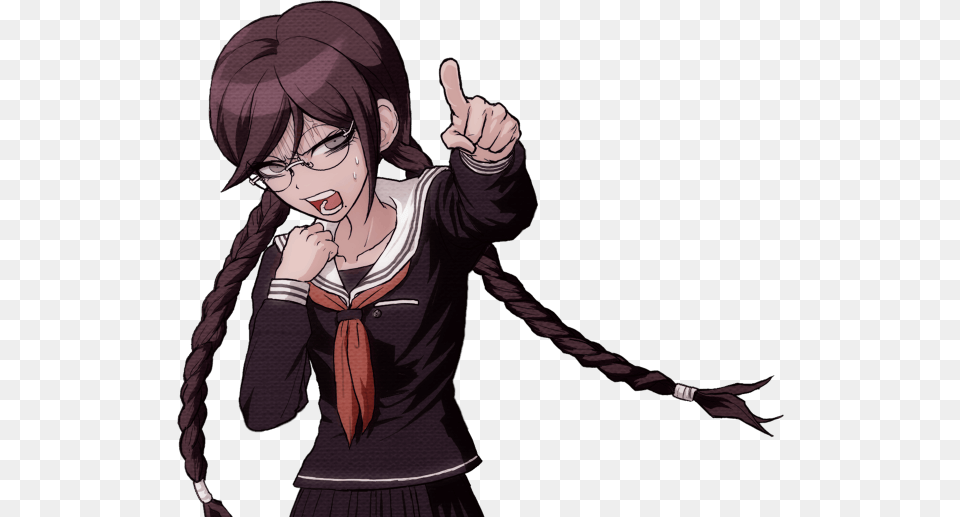 Louise Belcher Danganronpa Toko Fukawa Sprites, Book, Comics, Publication, Adult Free Transparent Png