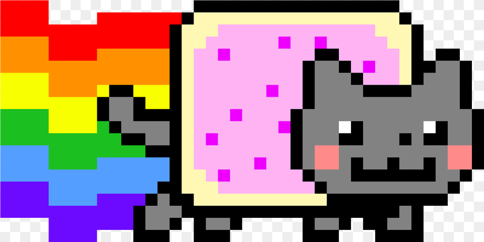 Transparent Lps Cat Nyan Cat Pixel Art, Graphics, Text Png Image