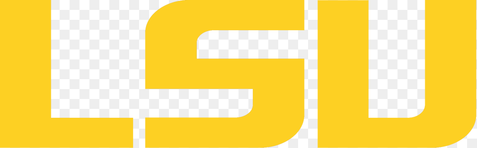 Transparent Lsu Logo, Yellow Free Png