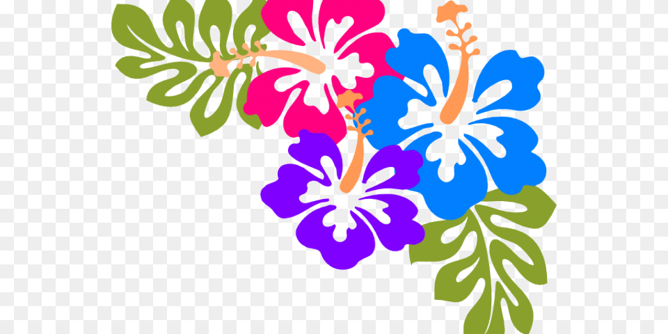 Transparent Luau Hawaiian Flowers Clip Art, Flower, Hibiscus, Plant, Person Free Png
