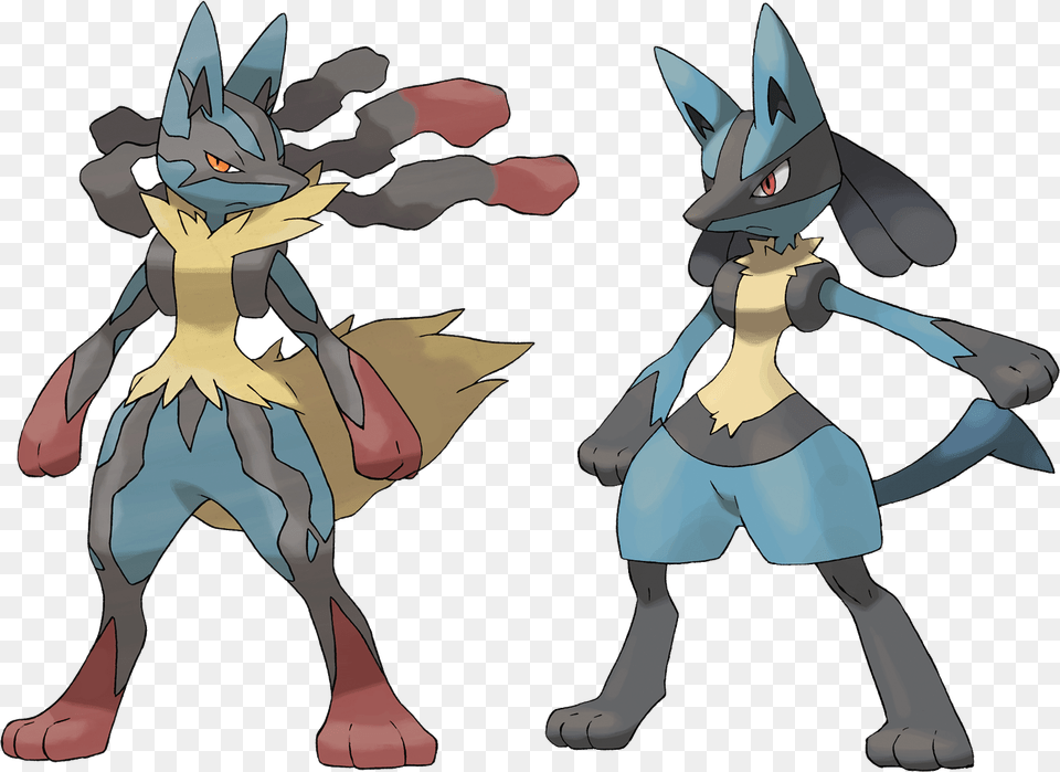 Transparent Lucario Pokemon Mega Lucario Shiny, Book, Comics, Publication, Person Png Image