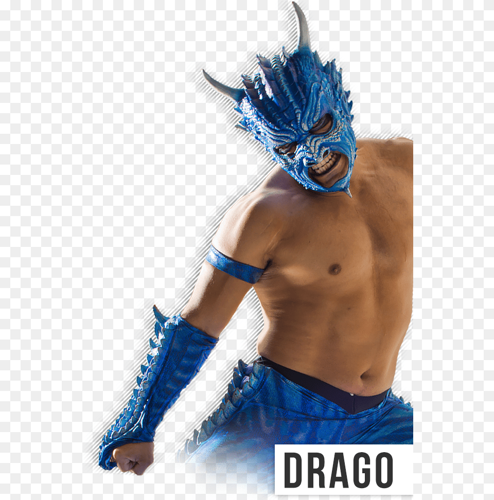 Transparent Lucha Mask Dragon Luchador Aaa, Finger, Person, Back, Body Part Free Png