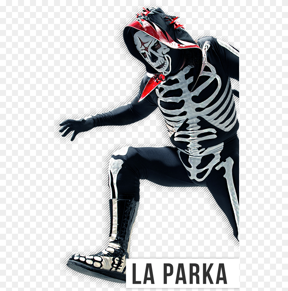 Transparent Lucha Mask Luchador La Parka, Person, Clothing, Footwear, Shoe Png Image