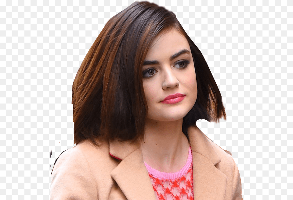 Transparent Lucy Hale Shoulder Length Hairstyles 2019, Adult, Portrait, Photography, Person Free Png Download