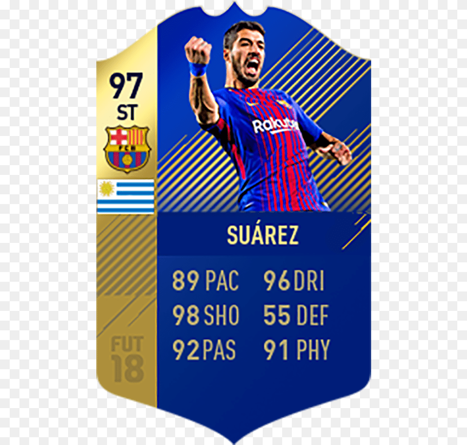 Transparent Luis Suarez Suarez Tots Fifa, Adult, Male, Man, Person Free Png