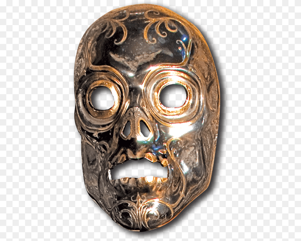 Transparent Luna Lovegood Death Eater Mask Transparent, Smoke Pipe Png Image