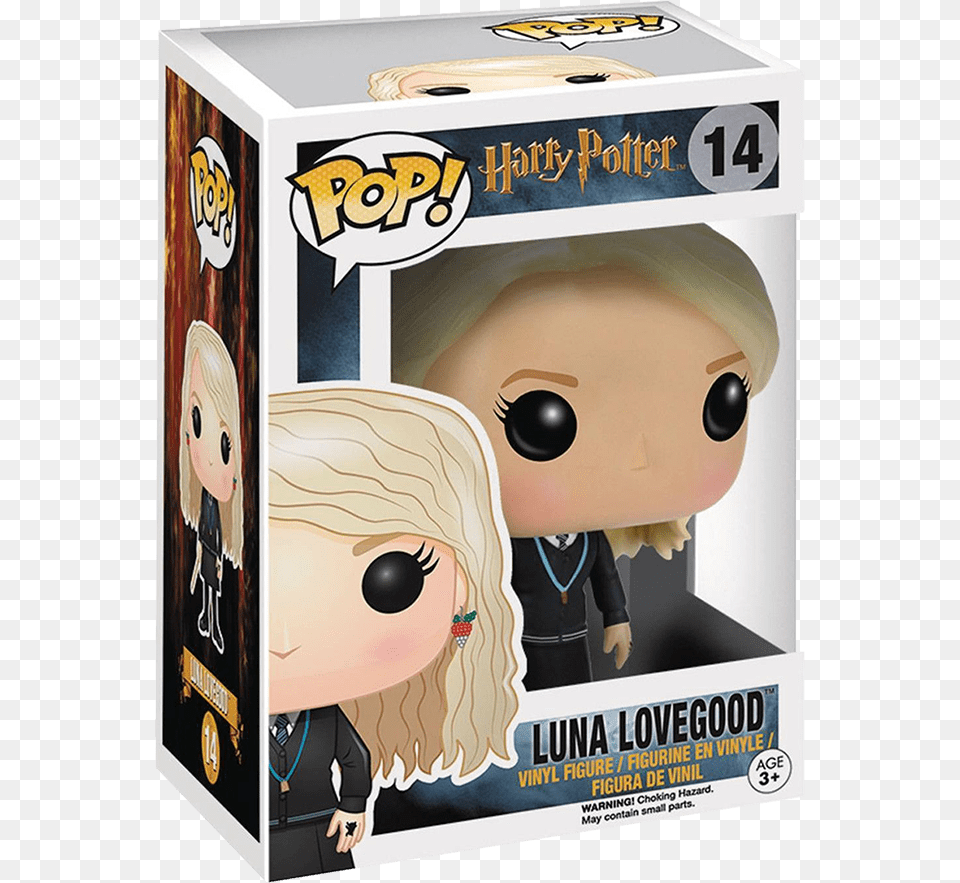 Transparent Luna Lovegood Funko Pop Harry Potter Luna Lovegood, Adult, Person, Female, Woman Png Image