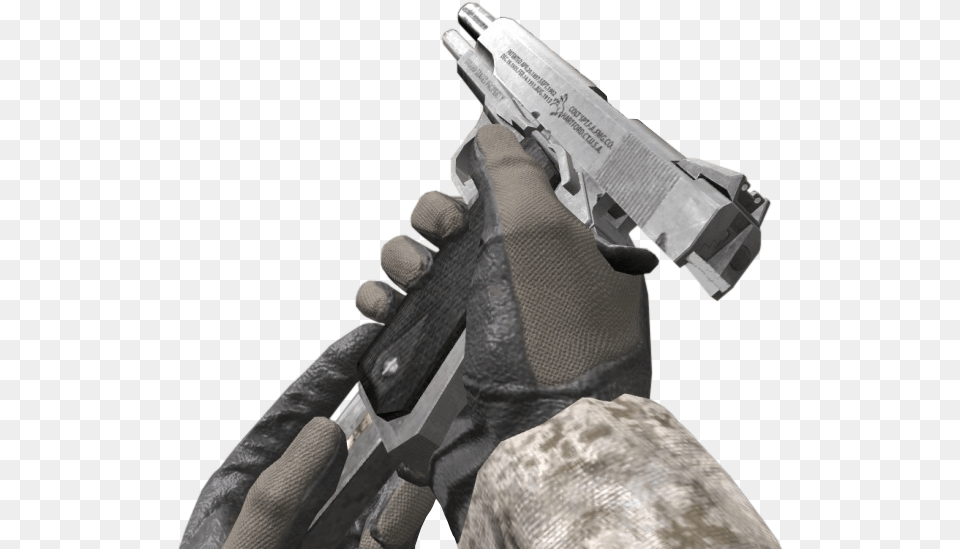 Transparent M1911 Modern Warfare Remaster, Firearm, Gun, Handgun, Weapon Png Image