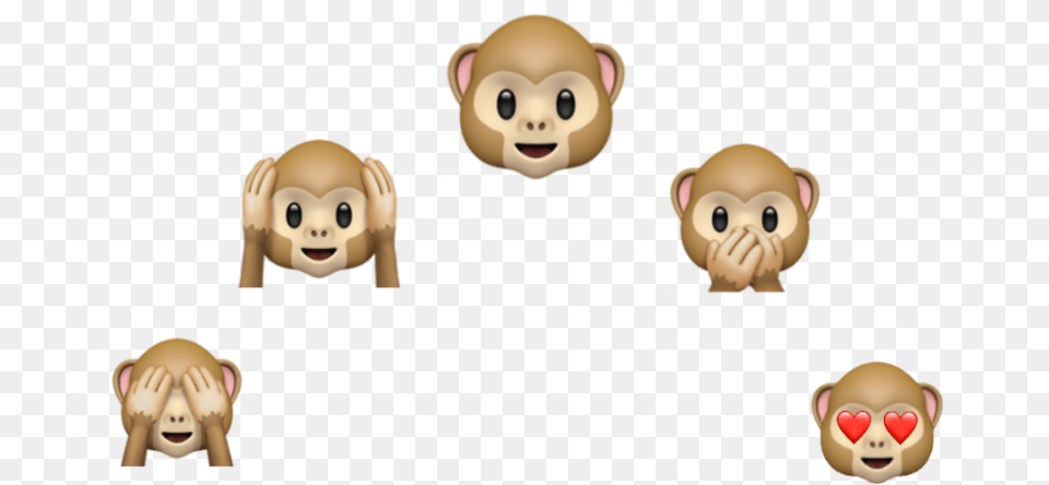 Transparent Macaco Emoji Macaco, Baby, Person, Face, Head Png Image