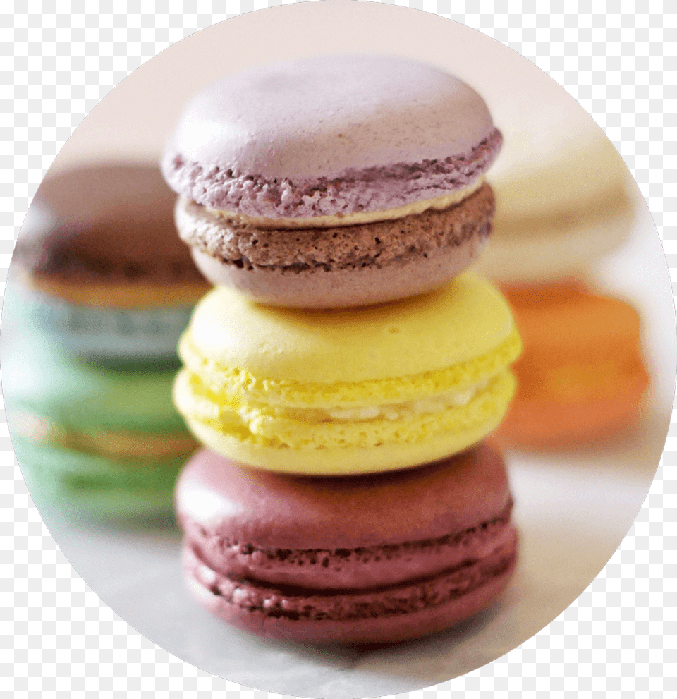 Transparent Macaron Macaroon, Food, Sweets, Macarons, Plate Free Png