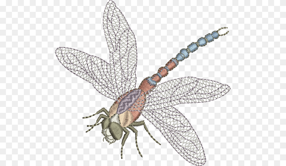 Machine Embroidery Clipart Embroidery Designs, Animal, Insect, Invertebrate, Dragonfly Free Transparent Png