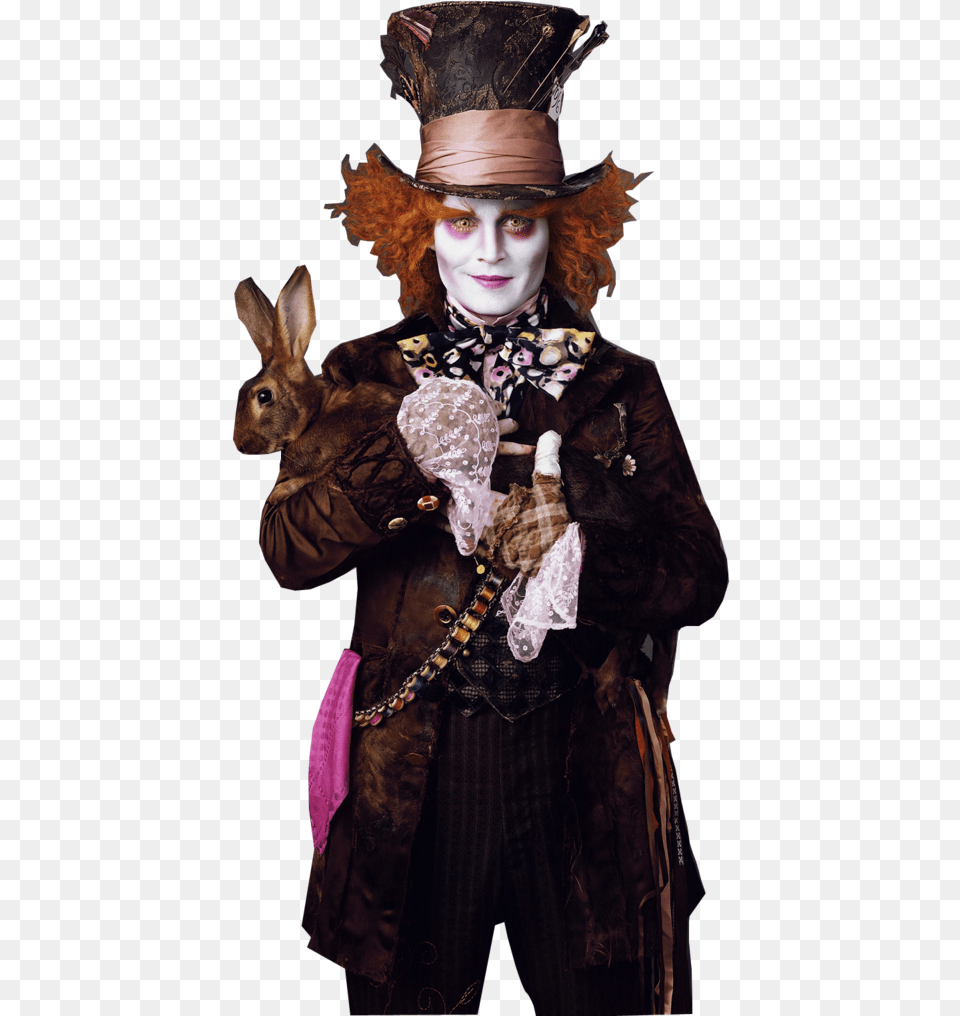 Mad Hatter, Clothing, Costume, Person, Adult Free Transparent Png