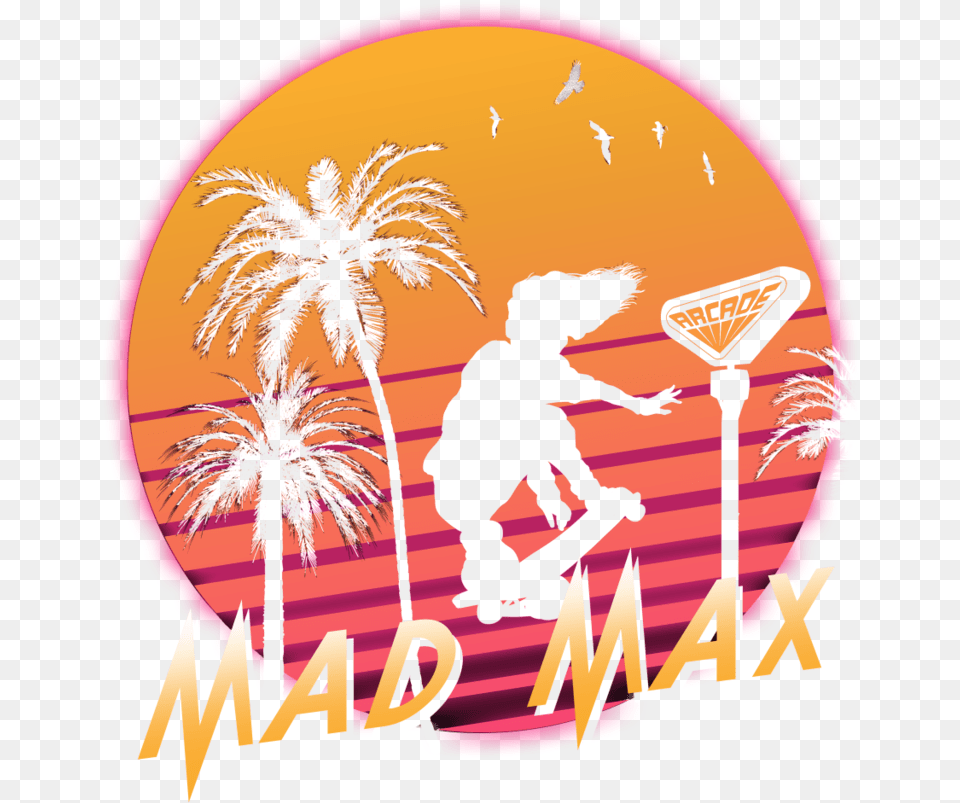 Mad Max Logo Graphic Design, Purple, Person, Advertisement, Poster Free Transparent Png