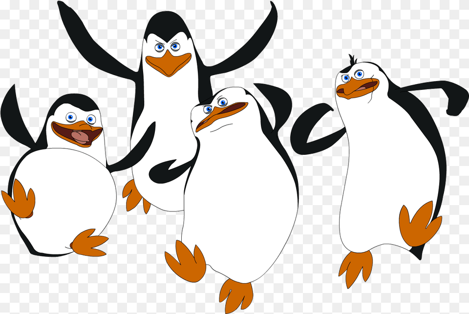 Transparent Madagascar Penguins Of Madagascar, Animal, Bird, Penguin, Beak Free Png Download