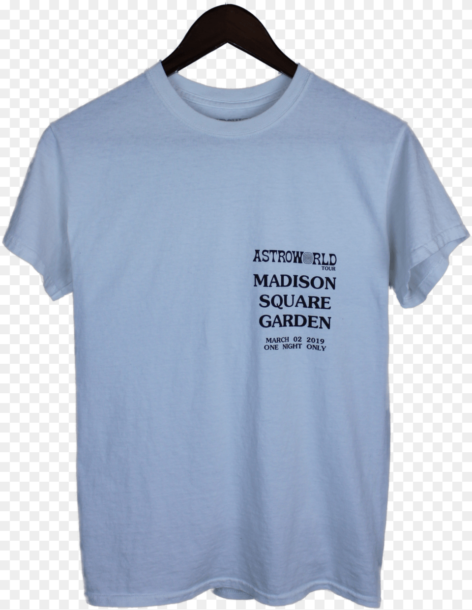 Transparent Madison Square Garden Travis Scott Text, Clothing, T-shirt, Shirt Free Png Download
