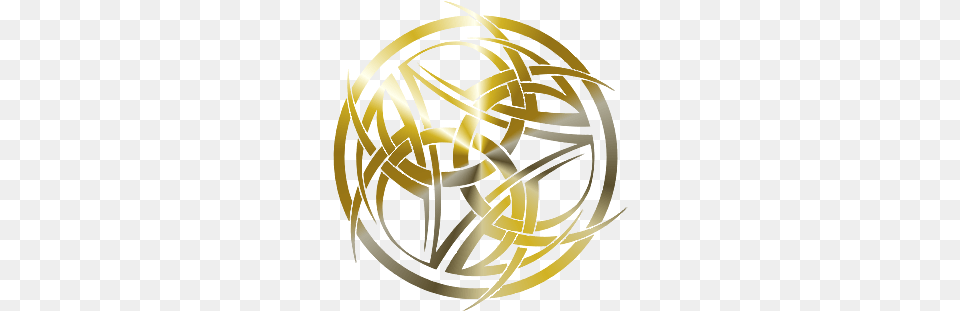 Transparent Magic Gold Tribal Tattoo Circular Designs, Sphere, Person Free Png