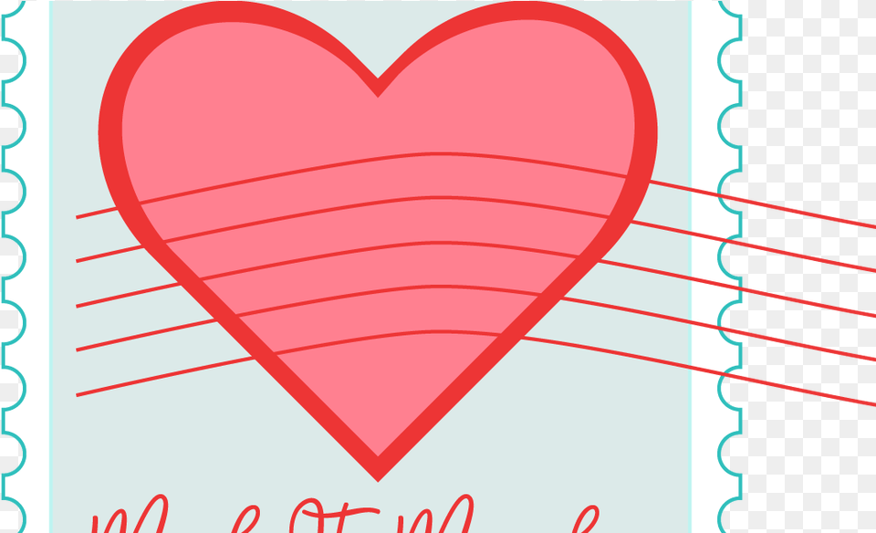 Transparent Mail Letter Clipart Happy Mail Monday, Heart, Bow, Weapon, Person Free Png Download