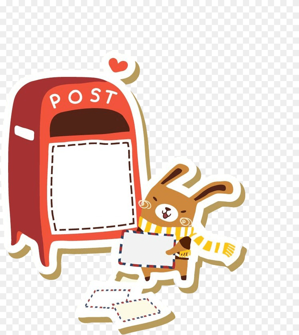 Mailbox Clipart Cute Post Box Clipart Free Transparent Png