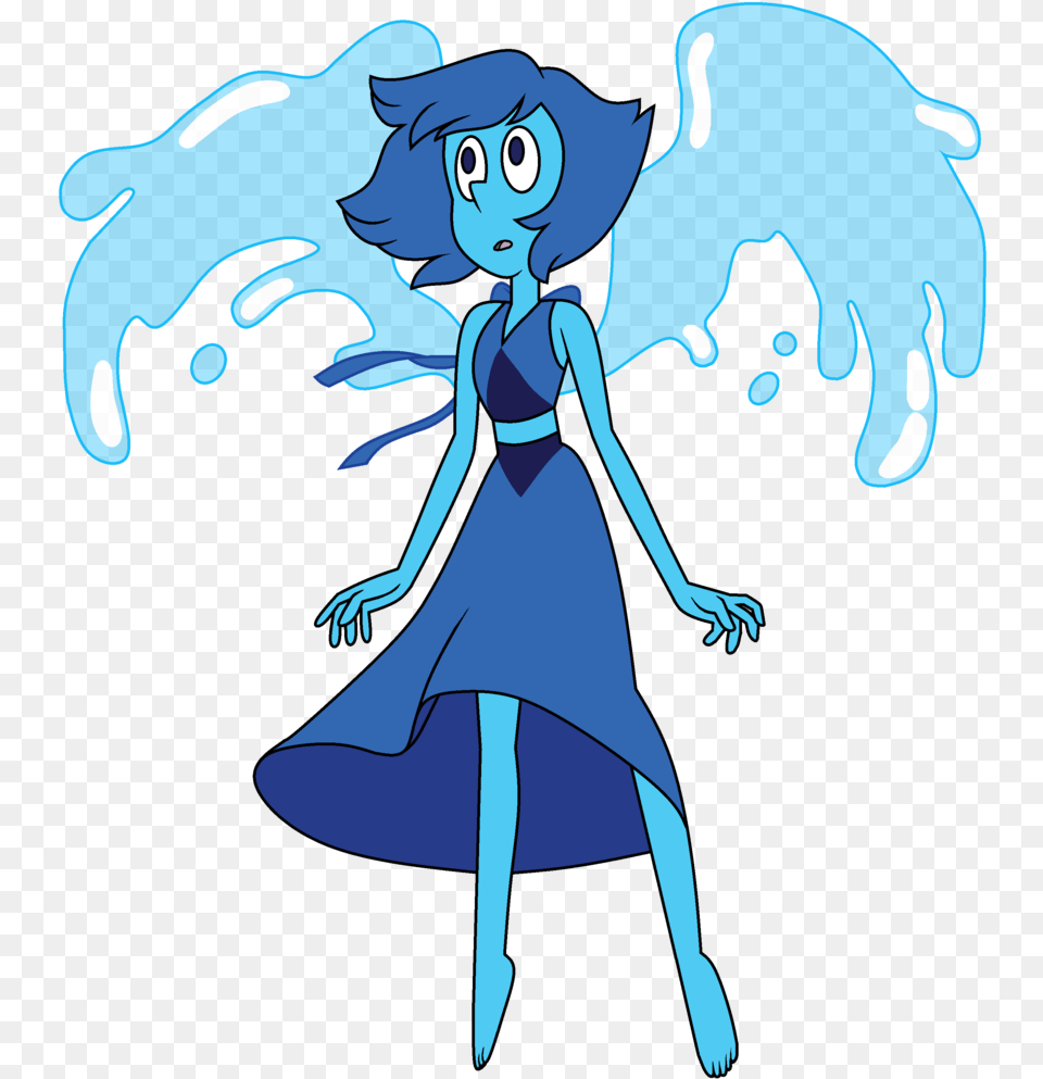 Transparent Main Character Clipart Draw Lapis Lazuli From Steven Universe, Baby, Person, Book, Comics Png Image