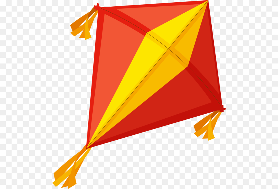 Makar Sankranti Yellow Line Red Flag For, Toy, Kite Free Transparent Png