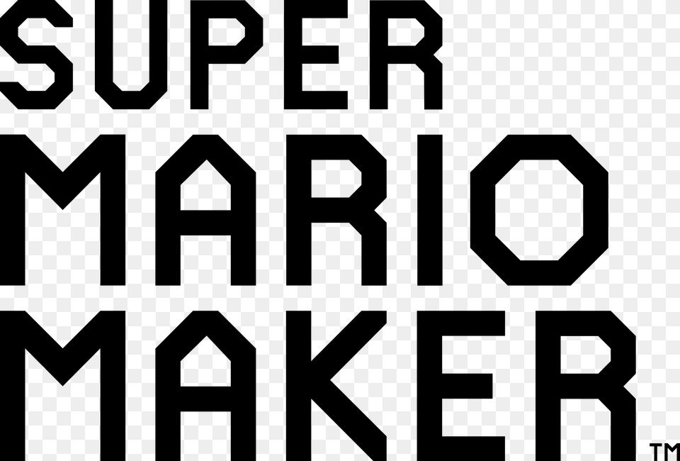 Transparent Maker Super Mario Nintendo Super Mario Maker Game Only, Gray Free Png Download