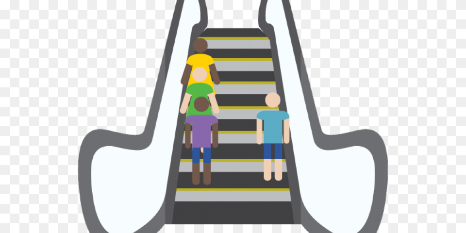 Transparent Mall Clipart Escalator Clipart Gif, Architecture, Building, House, Housing Free Png Download