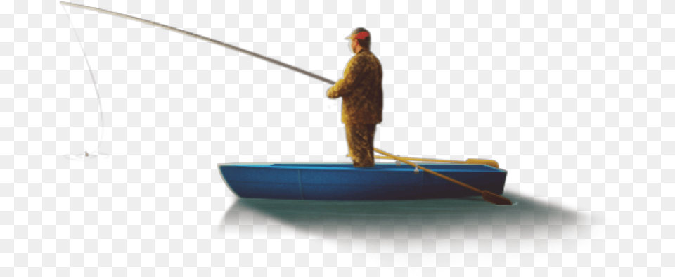 Transparent Man Fishing Boat Man Fishing, Leisure Activities, Outdoors, Water, Angler Png Image