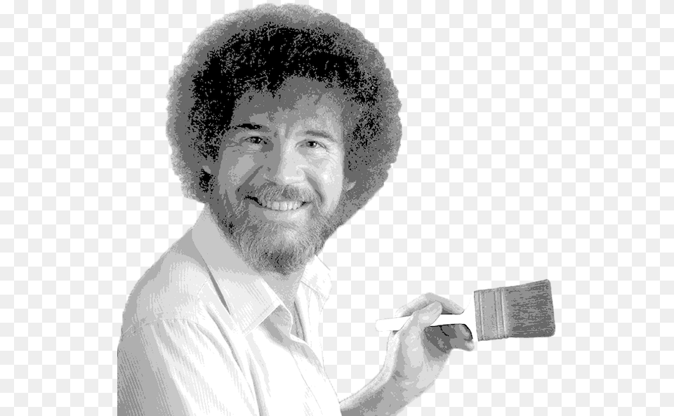 Transparent Man Hair Bob Ross, Adult, Portrait, Photography, Person Png Image