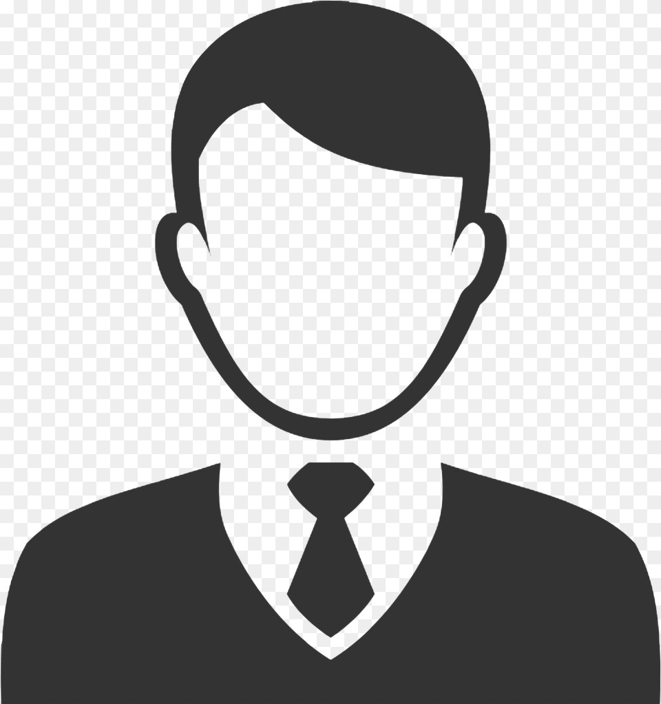 Transparent Man Icon, Accessories, Formal Wear, Tie, Stencil Png Image