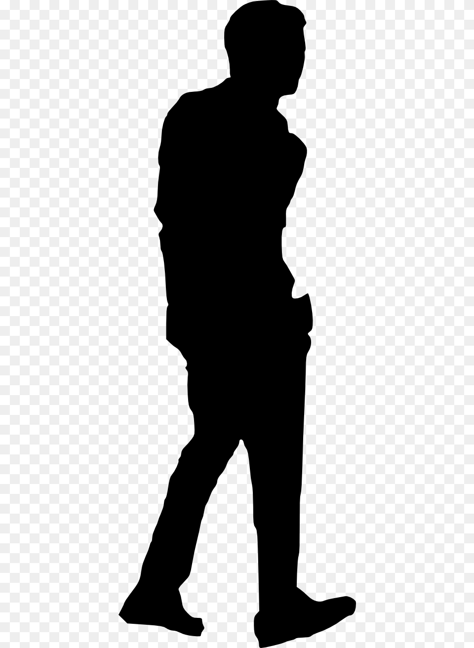Man Silhouette Standing, Adult, Male, Person, Clothing Free Transparent Png