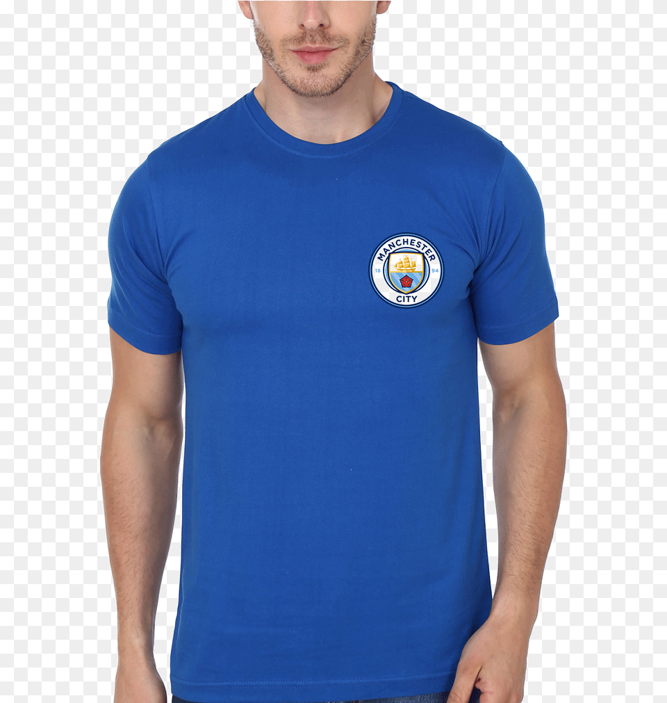 Transparent Manchester City Logo, Clothing, Shirt, T-shirt, Face Png