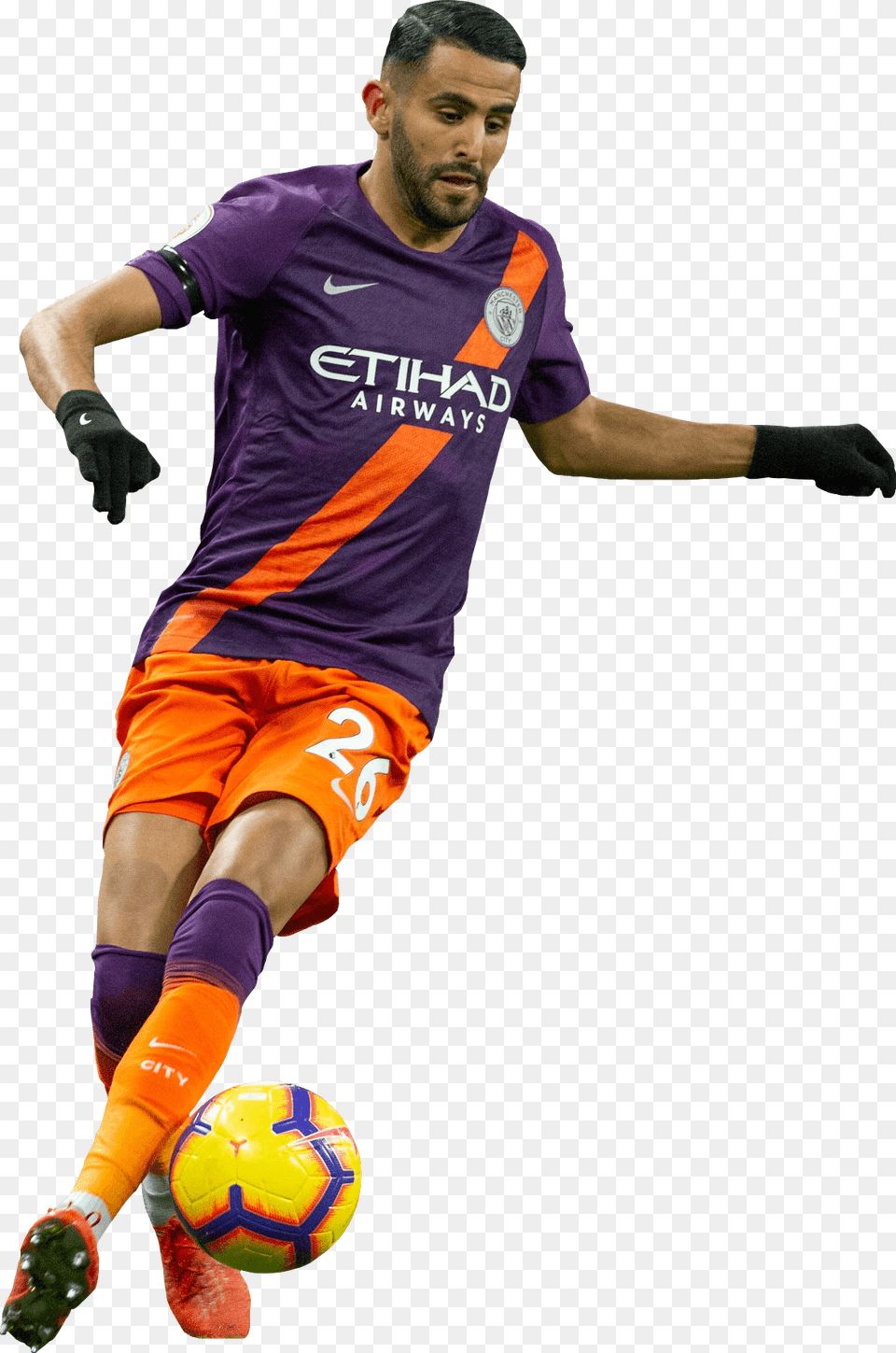 Manchester City Riyad Mahrez Manchester City, Adult, Sphere, Soccer Ball, Soccer Free Transparent Png