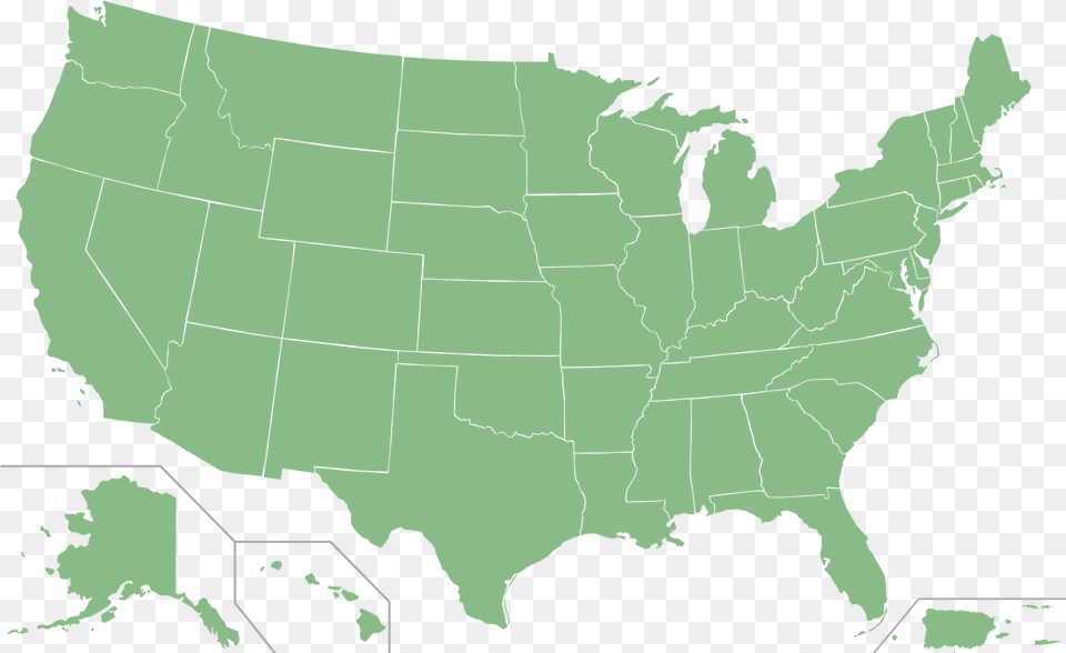 Transparent Map Of Usa Us Senate Map, Chart, Plot, Atlas, Diagram Free Png