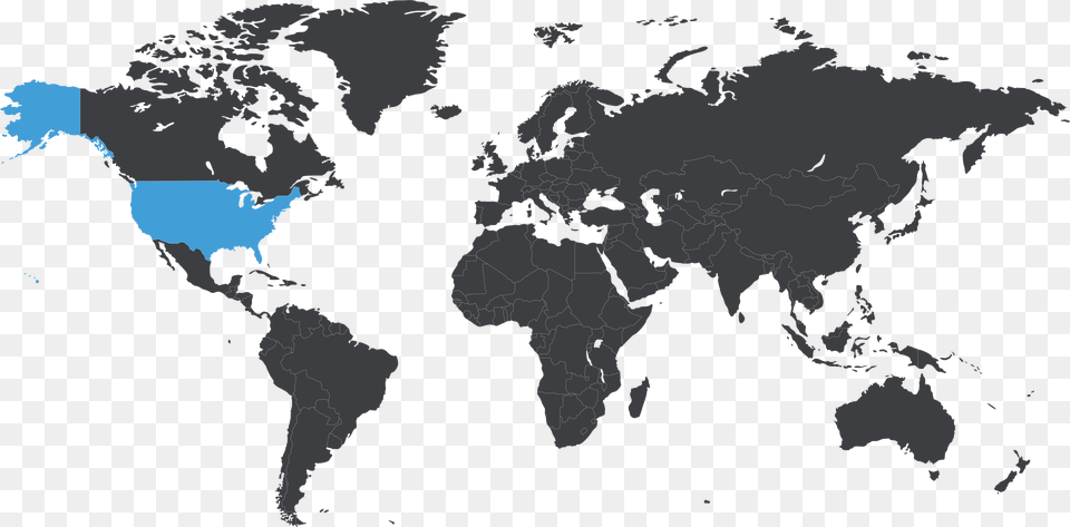 Transparent Map Of Usa World Map, Chart, Plot, Atlas, Diagram Free Png