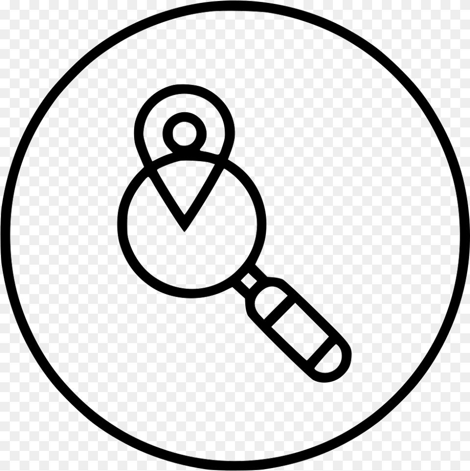 Transparent Map Pin Icon Circle, Ammunition, Grenade, Weapon, Magnifying Png