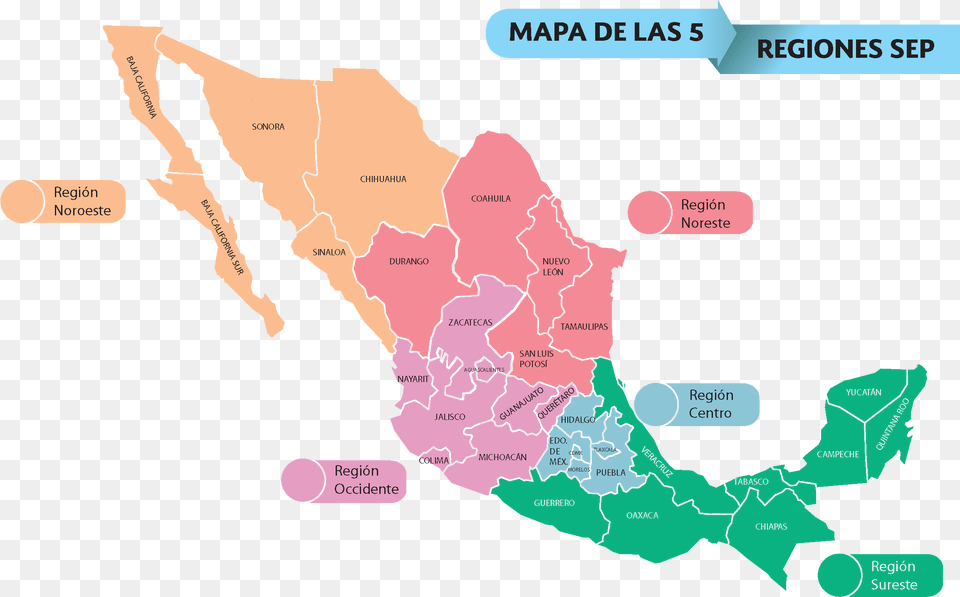 Transparent Mapa De Mexico Mexico Map High Resolution, Chart, Plot, Atlas, Diagram Free Png