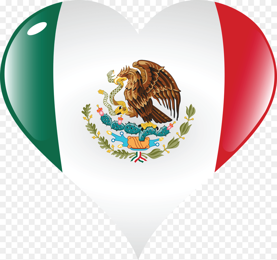 Maracas Eagle Of Mexican Flag, Balloon, Animal, Bird Free Transparent Png