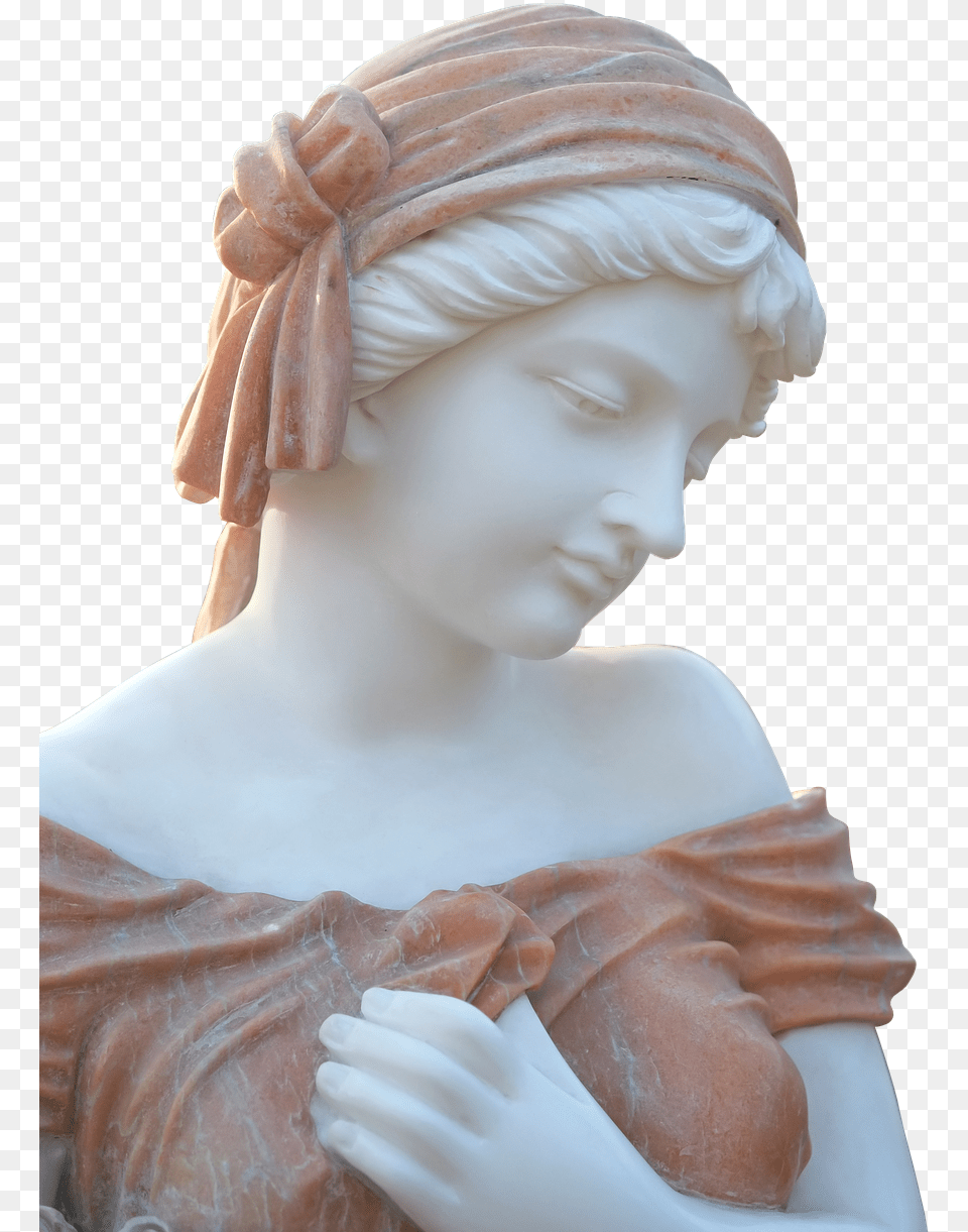 Transparent Marble Sculpture Marble Bust, Adult, Person, Woman, Female Free Png